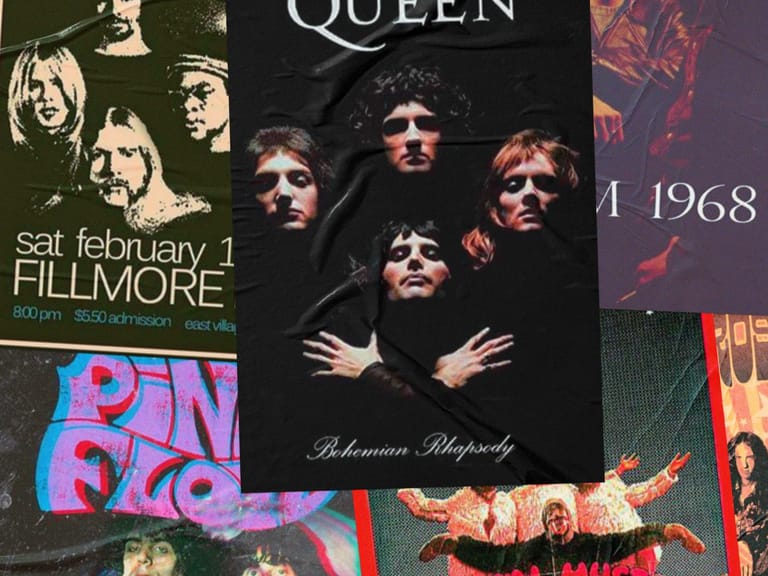 Klassieke rockposter als inspiratie voor de DI-RECT-campagne