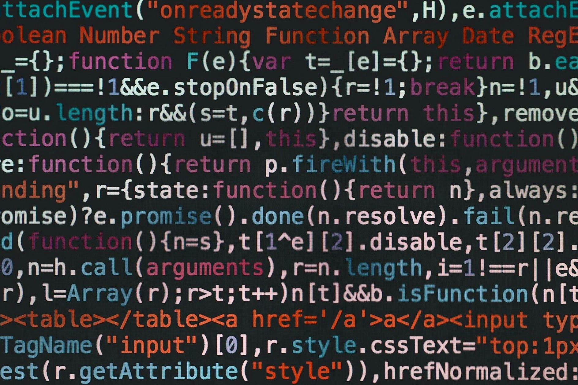 Colorful code editor screenshot used as the article hero